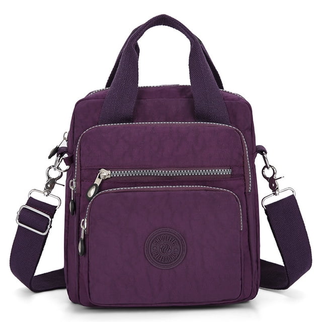 Mejor bolso bandolera para mujer - Bolso multifuncional de nylon 3 en 1 con gran capacidad para viajes y uso diario