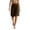 Brown, variant on Womens Cargo Wide Leg Shorts High Waisted Buttons Bermuda Shorts with Pockets Casual Workout Red XXL