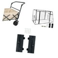 thumbnail image 1 of 8 Piezas de Accesorios para Carrito de Acero con Asa Plegable, Conector de Cubierta Impermeable, Apto para Camping, Jardinería Y Actividades Al Aire L, 1 of 8