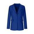 thumbnail image 4 of SDNall Blazer Jackets for Women Bussiness Casual Blazers Open Front Long Sleeve Work Office Blazer Jacket with Shoulder Pads Fall Fall Clothing Sizes:S-3XL, 4 of 9
