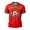 Deep Red #4, variant on Soccer Jersey for Men Short Sleeve Crew Neck Fashion Lightweight Tee Soccer Ball 2026 Number Print Vocation Tops Spain Brazil Argentina France Germany Portugal Royal Blue S