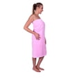 thumbnail image 5 of Puffy Cotton Large 100% Soft Cotton Velour Bath / Beach Towel - Pink, 5 of 7