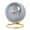 Blue, variant on Analog Alarm Clock Minimalist Metal Desk Clock with Luminous Hands and Silent Quartz Movement for Bedside Desk Study, Compact Circular Needle Dial 90mm Diameter Green