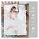 thumbnail image 4 of Juego de Sábanas Microfibra, Frescas, Hipoalergénicas, Real Textil (Blanco , King Size), 4 of 6
