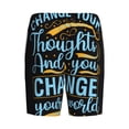 thumbnail image 2 of Lsque Not All Those Who Wander Are Lost 2 Mens Sleep Pajama Shorts,Short Pajama Pants, Cotton Ultra-Soft Knit-4X-Large, 2 of 9