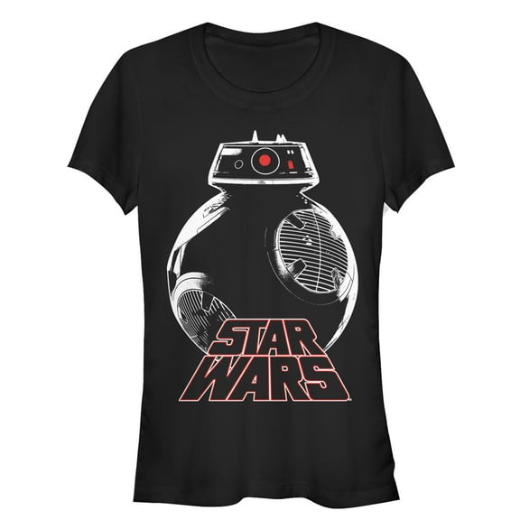 Junior's Star Wars The Last Jedi Droid Graphic Tee Black X Large