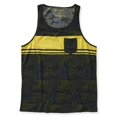 thumbnail image 1 of Aeropostale Mens Colorblock Pocket Tank Top, Verde, Pequeño Aeropostale Camiseta sin mangas, 1 of 2