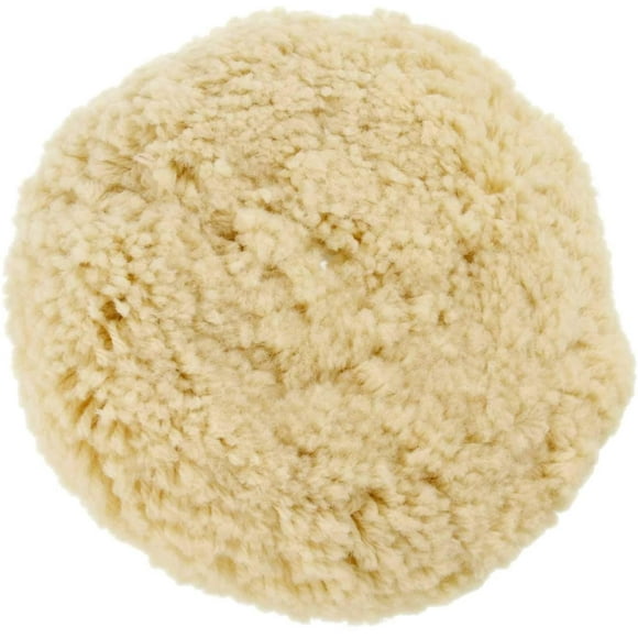 TCP Global 8" Wool Double Sided Buffing Pad for Compound Cutting and Polishing