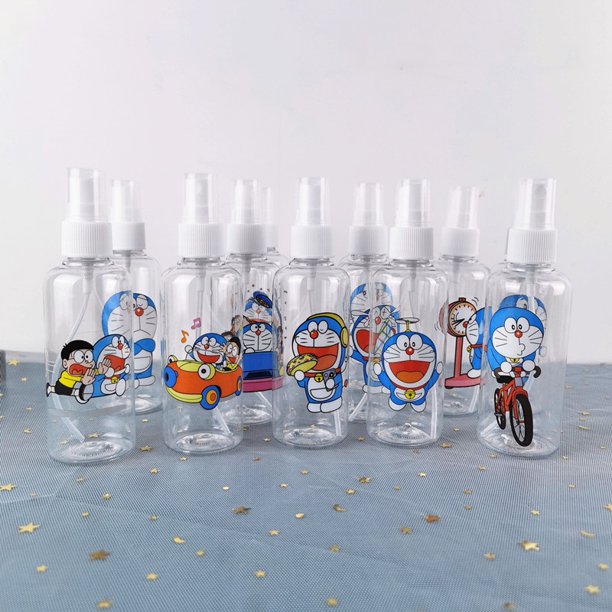 magic789 dibujos animados mickey kitty snoopy spray botella 50ml/100ml portátil tamaño de viaje botellas
