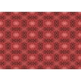 thumbnail image 1 of Ahgly Company Machine Washable Indoor Rectangle Transitional Grapefruit Red Area Rugs, 4' x 6', 1 of 7