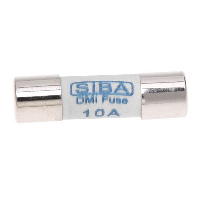 3X Multimeter 10 x 38mm 1000V 10A Cylinder Ceramic Fuse White