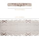 thumbnail image 3 of Granjero Gordo Juego de mesa de té moderno y minimalista con mantel de poliéster, adecuado para eventos de boda (15,74'' de ancho x 77,16'' de largo), 3 of 5