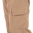 thumbnail image 4 of Pantalón Para Hombre Jogger Cargo De Nylon Quarry Color Khaki, 4 of 4