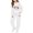 1-white, variant on LNMQLPDBS Baby Girls Graphic Hoodie Set Toddler Heart Sweatshirt Kids Pullover with Kangaroo Pocket and Relaxed Fit Jogger Pants Tween Casual 2 Piece Outfit for School Sports Daily Wear