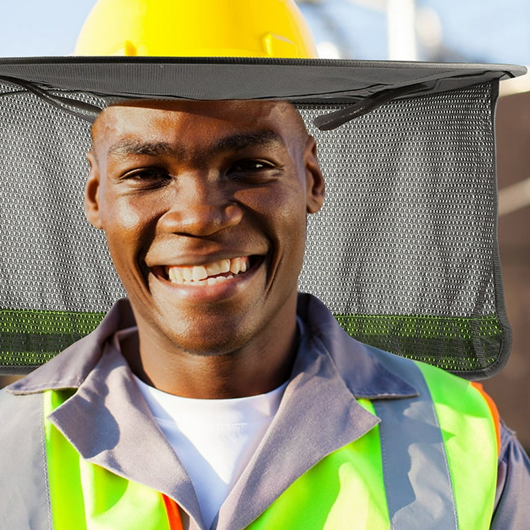 4 Pcs Reflective Hat Cover Helmet Hard Hat Shade Safety Hat Sun Shade Hard Hat Cooling Mesh Hard Hat Sun Visor Walmart