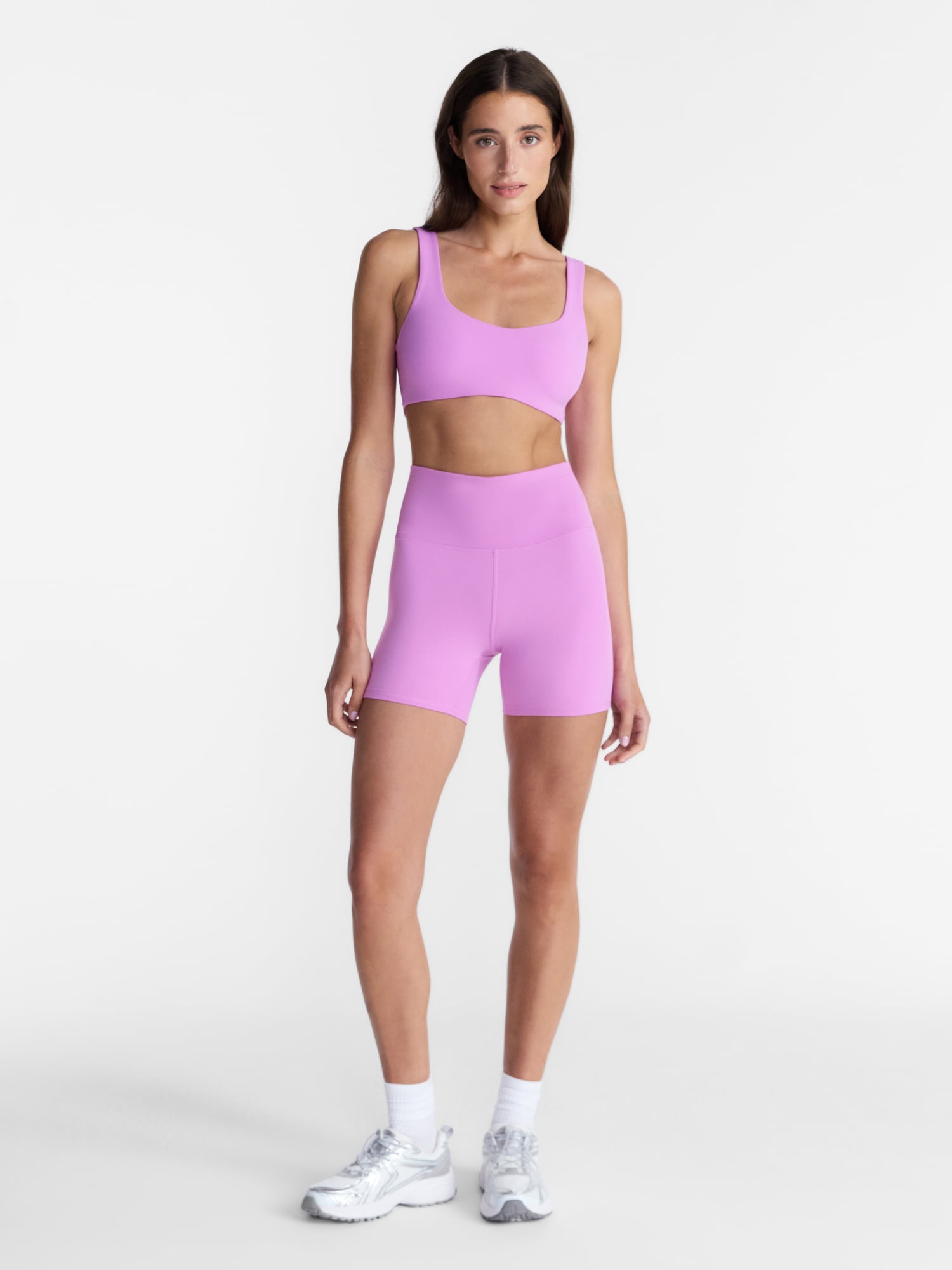 Avia Women's and Women's Plus SoftSculpt Bike Shorts, Sizes XS-4X