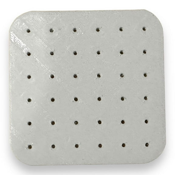 Square Travel Flat Back Earring Palette (White)