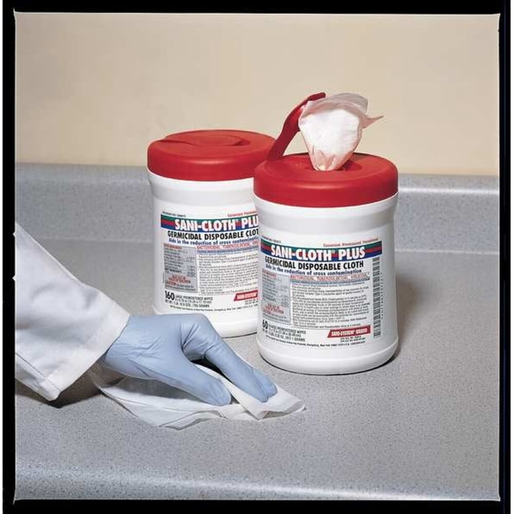 Disinfecting Wipes, 7-1/2 x 15", 65 Wipes Q85084