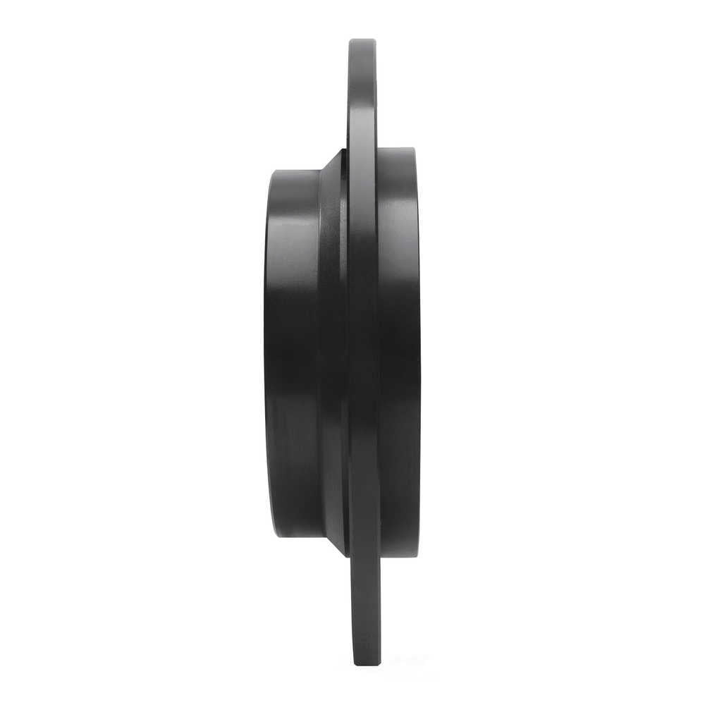 Dynamic Friction Company 633-27024L DFC Brake Rotor - Drilled And Slotted - Black