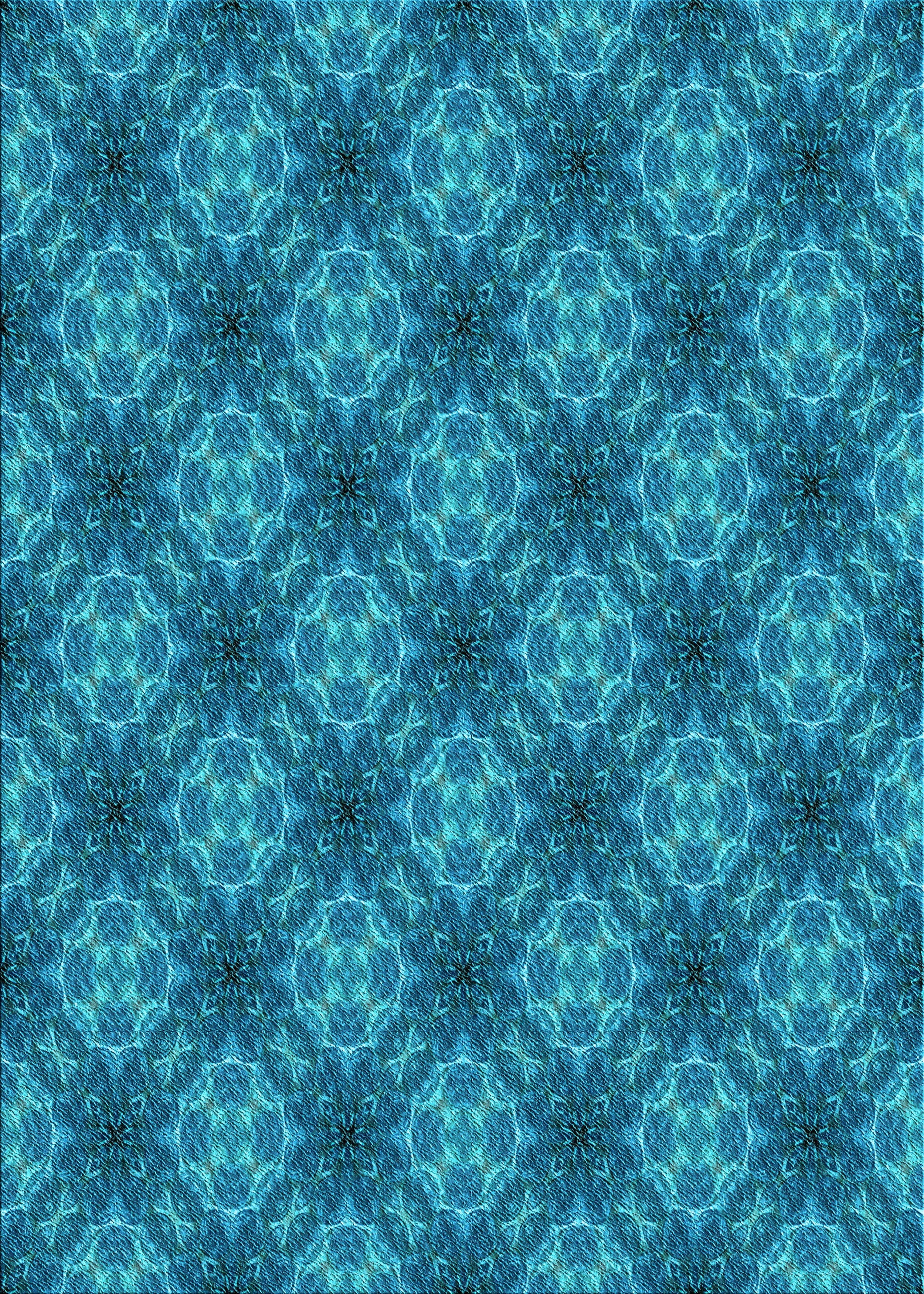 Ahgly Company Machine Washable Indoor Rectangle Transitional Blue Area Rugs, 4' x 6'