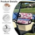 thumbnail image 6 of Uorisanigo Tropical Hibiscus Flower Soft Golf Cart Seat Covers Polyester Golf Cart Seat Covers Funny Anti-Hot Club Car Golf Cart Seat Covers Keeps Seat Warm and Comfortable, 6 of 7