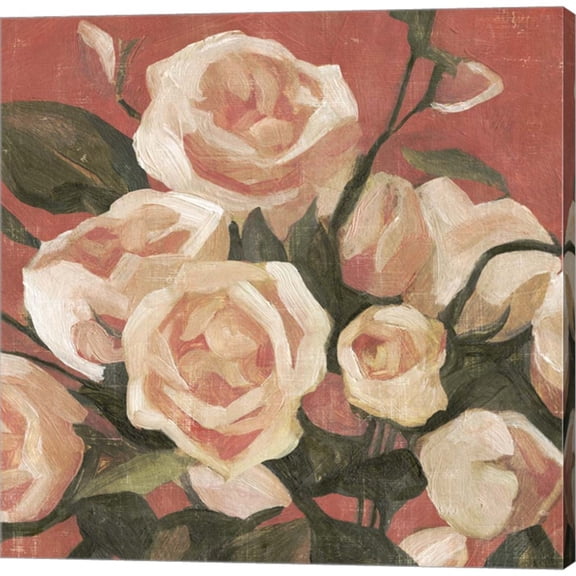 Great Art Now Rose Tangle II by Emma Caroline, Canvas Wall Art, 12W x 12H