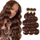 thumbnail image 1 of Paquetes de cabello humano #4 WuvusNM Chocolate Brown Body Wave, 300 g, 1 of 7