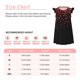 thumbnail image 3 of Fotbe Red Glitter1 Vestido de Dormir para Niñas de 3 a 10 Años, Mangas Cortas, Estilo Princesa, Pijama Camisón con Mangas Voladas-Small, 3 of 6