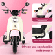 thumbnail image 5 of Moto Bici eléctrica Honey Whale V1 Rosa, 5 of 6