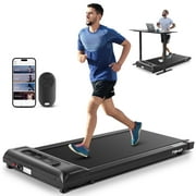 FUNMILY Walking Treadmills for Home, Walking Pad Treadmill with App & Remote Control, Slim & Portable