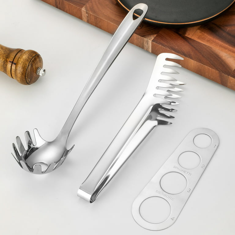 PASTA SPAGHETTI SERVER Spoon Fork Scooper Kitchen Tool Utensil