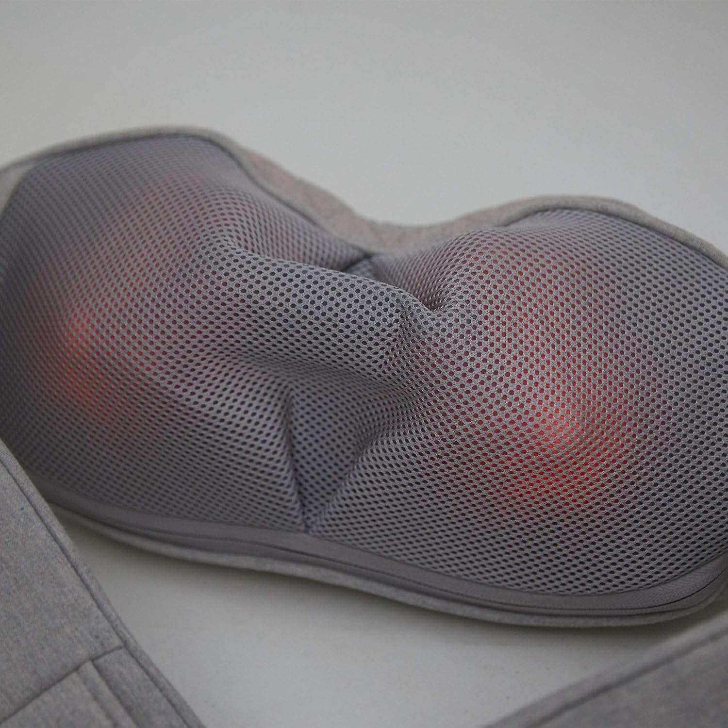 Quzy - Premium Neck and Shoulder Massager | 8 Kneading Massagers, Infrared Heat, Portable Massager with Variable Speed Controls