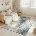 thumbnail image 5 of Machine Washable Area Rug 5x7 with Anti-Slip Backing Abstract Living Room Carpet Design 7708 Color Grey Beige, 5 of 7