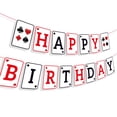 thumbnail image 1 of Banner de cumpleaños de casino BHNACIER para fiesta de póker, 1 of 6