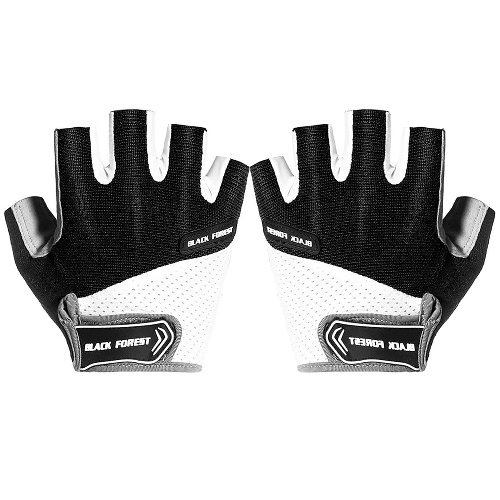 1 Pair of Bike Riding Gloves Breathable Skid Resistance Sports Gloves