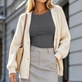 thumbnail image 4 of Diufon Long Sleeve Crop Tops for Women Crewneck Going Out Slim Fitted Basic Shirts Fall Fashion Base-Layer Shirts, 4 of 7