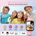 thumbnail image 5 of SHANNA Kids Smart Watch for Boys Girls Aged 4-12,  1.83'' HD Touch Screen with 30 Games and 140 Learning Cards, Music Player Camera Pedometer Story Telling, Pink, 5 of 10