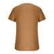 thumbnail image 4 of pstuiky Camisas de manga corta para hombre, Camiseta de punto de manga corta con cuello redondo y estampado liso de verano para hombre camisetas de hombre m, 4 of 5