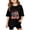 Black(America 250 Flag), variant on 4th of July USA Tops for Child Girls Size 7 Short Sleeve Funny America 250 Flag Summer Freedom Tunic Blouses Independence Day Teen Girl Clothes Tshirts Blue 12-13 Years