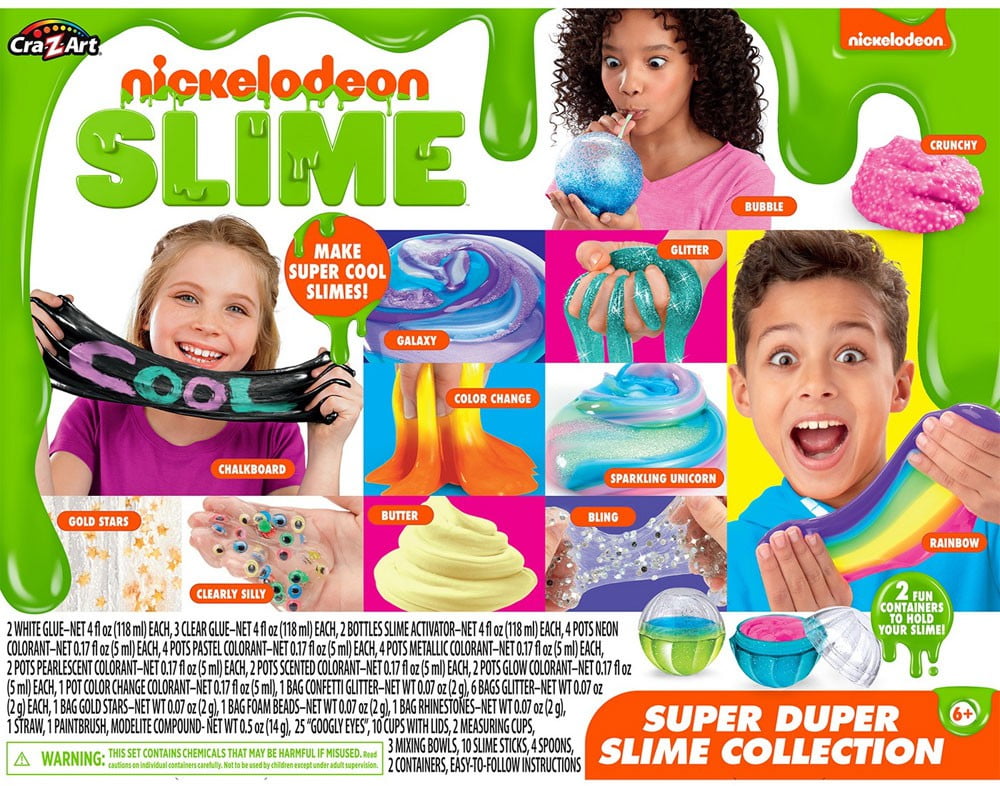 Nickelodeon Super Duper Slime Collection Kit - Walmart.com - Walmart.com