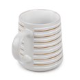 thumbnail image 3 of Thyme & Table Stoneware Coffee Mug, 16 fl oz, Gray Stripe, 3 of 4