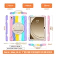 thumbnail image 2 of Teknet Funda Correa para Samsung Galaxy Tab A9+ Plus 11 Pulgadas Uso Rudo, 2 of 5