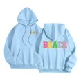 thumbnail image 6 of SIYUDAN Womens Hoodie Long Sleeve Womens Hoodies Pullover Cozy Sweatshirts for WomenPink Hoodies Fall Outfits for Women Trending Clothes, 6 of 6
