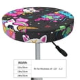 thumbnail image 4 of Naloa Cat Icecream Round Bar Stool Cushion Cover 12-14 inch, Fits Kitchen, Office, Restaurant Chairs - 12 inch, 4 of 7