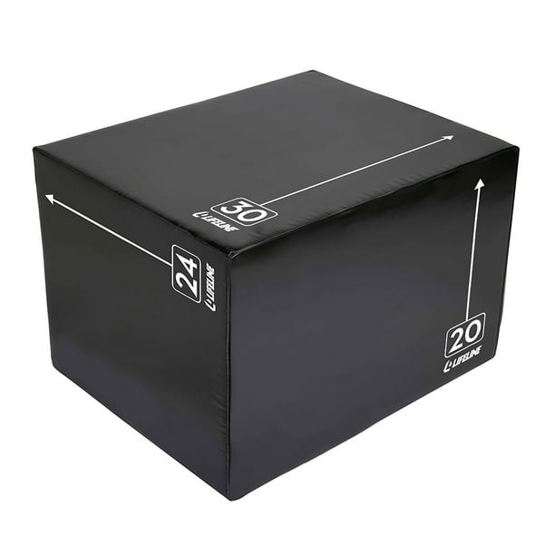 Lifeline 3IN1 Foam Plyo Box 20"24"30"