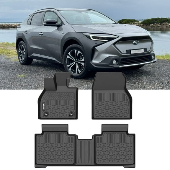 Nilight TPE Floor Mats for Subaru Solterra Toyota BZ4X 2023 2024 2025, All Weather Custom Fit Heavy Duty Floor Liners