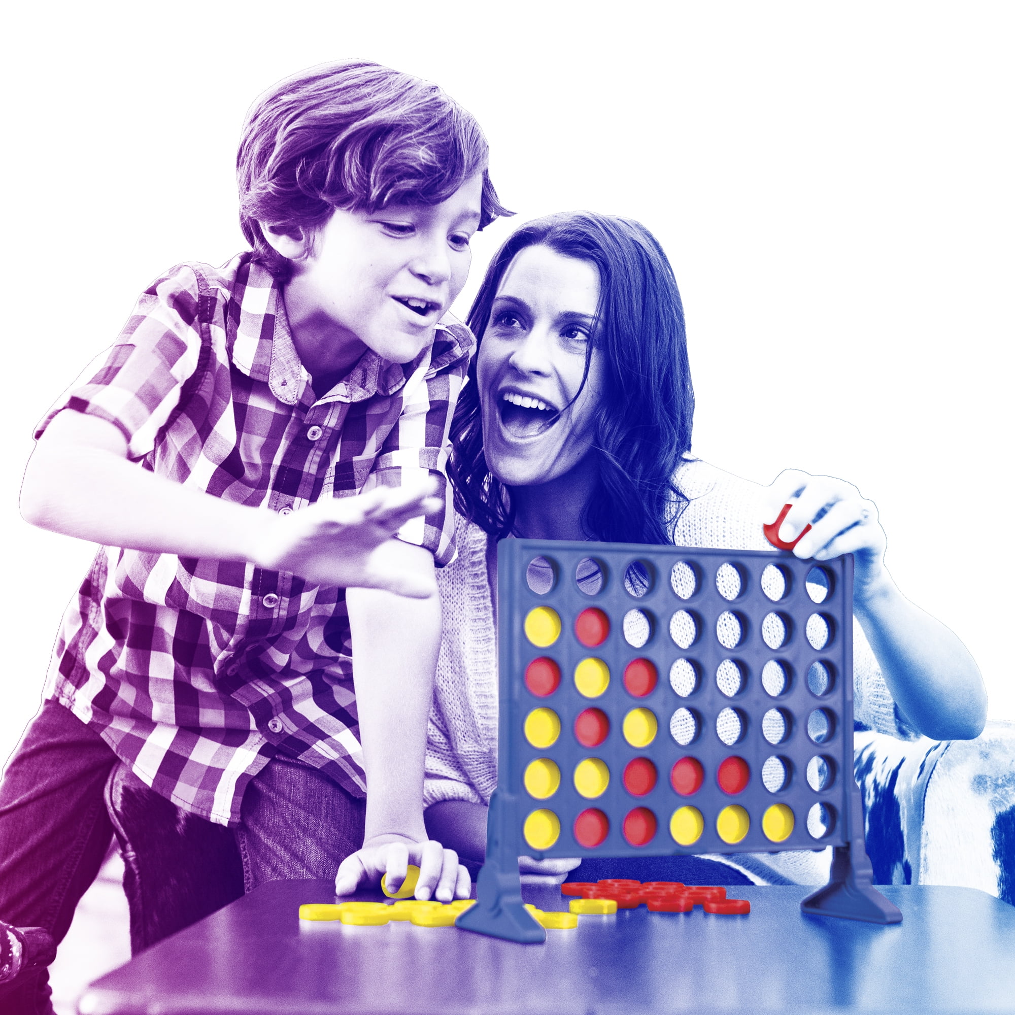 Best-seller, Connect 4 Classic Grid, 4 Em Um Jogo De Linha