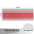 thumbnail image 5 of Kitchen Rugs Sets Of 2,Red Christmas Striped Pattern Anti Fatigue Kitchen Mat Rugs Non Slip Washable,Decorative Kitchen Floor Mats for Kitchen,Sink,Laundry,17"X47", 5 of 5