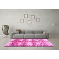 thumbnail image 3 of Ahgly Company Indoor Rectangle Abstract Pink Contemporary Area Rugs, 3' x 5', 3 of 4