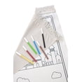 thumbnail image 5 of Ihvan Online Kids Prayer Mat, Washable Painted, Colourful, Soft Travel Carpet, 5 Count, 5 of 9